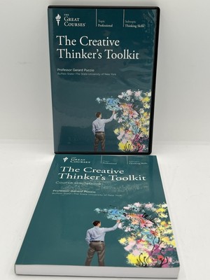 The Great Courses: Creative Thinker's Toolkit by Gerard Puccio DVD & Guidebook-image
