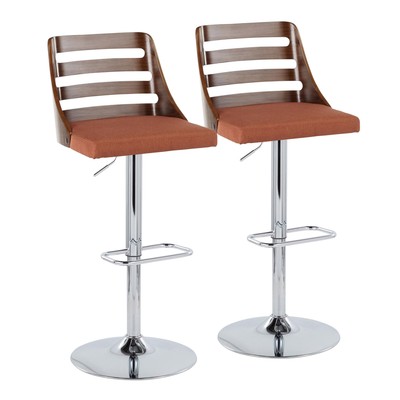 Trevi Barstools: Mid-Century Modern Set-image