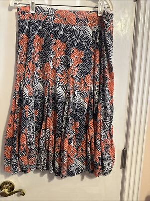 Ruby Road Skirt  Orange/black Size XL-image