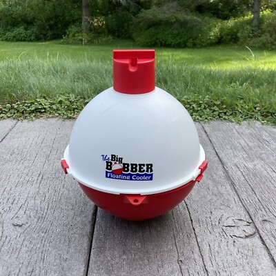 The Big Bobber Floating Cooler Fishing Beer Soda Creative Sales Co.  Made in USA-image