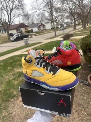 Size 4 (GS) - Jordan 5 Retro SE Mid What The-image