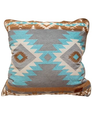 Wrangler Mesa Daybreak Southwestern Print Euro Pillow Sham Cover - JW257-image