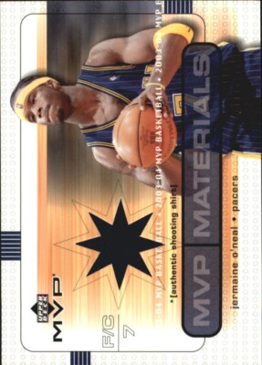 2003-04 UPPER DECK MVP MATERIALS SHIRTS #JOSS JERMAINE O'NEAL-image