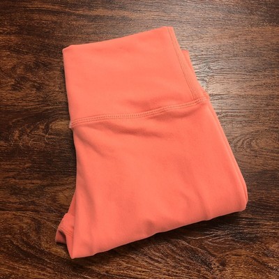 FABLETICS Stretch Waist Mid Rise Peach Activewear Leggings Women's Size XS-image