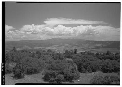 Mesa Verde National Park Main Entrance Road,Cortez,Montezuma County,CO,HABS,22-image
