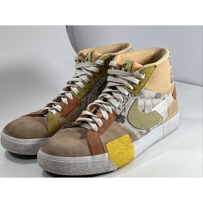 Nike SB Zoom Blazer Mid Premium Paisley Melon {DM0859-800} Men’s Size 10-image