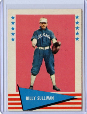 1961 Fleer Billy Sullivan Chicago White Sox #141 ⭐️💥🎯 VG/VG+-image