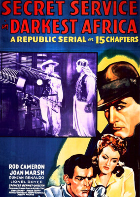 SECRET SERVICE IN DARKEST AFRICA 1943  Republic Serial 15 chapters on DVD-image