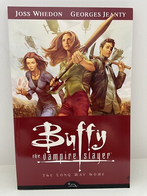Buffy The Vampire Slayer Long Way Home Graphic Novel Comic Joss Whedon SC VGUC-image