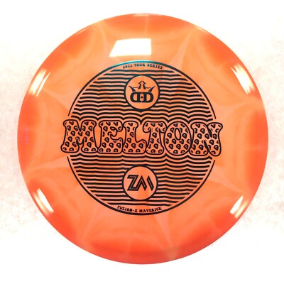 DISC GOLF DYNAMIC DISCS ZACH MELTON TOUR FUZION X MAVERICK FAIRWAY 173g ORANGE-image