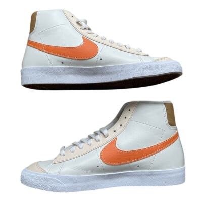Nike Blazer Mid '77 EMB Phantom/Hot Curry/Pearl White DQ7674 Men's 9.5 BRAND NEW-image