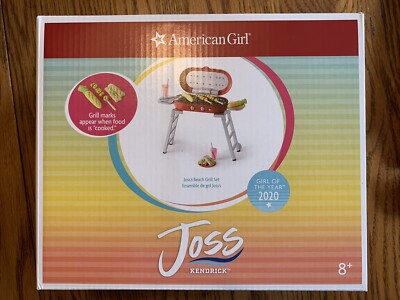 American Girl Joss Kendrick Beach Grill Set-image