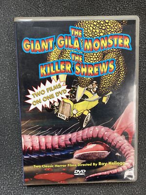 THE GIANT GILA MONSTER + THE KILLER SHREWS (DVD) DOUBLE FEATURE-image