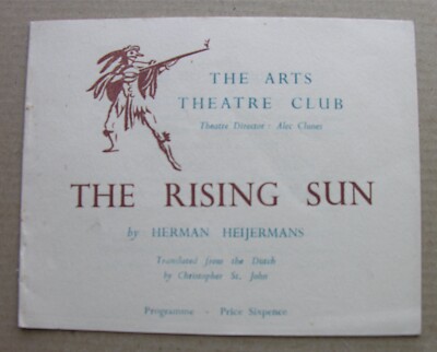 1946 THE RISING SUN Herman Heijermans Joss Ackland Denis Carey Yvonne Coulette-image