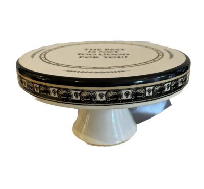 Williamsburg Pedestal Cake Stand Plate Garden Party Collection New-image