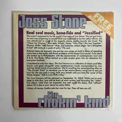Rare 2003 Joss Stone Music Sampler CD Single New Sealed-image
