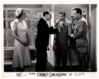 Come On George Original Lobby Card 1939 George Formby Pat Kirkwood Joss Ambler-image
