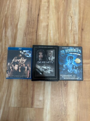 Joss Whedon DVDs - Firefly: Complete Series (Blue-ray), Serenity, Dr. Horrible-image