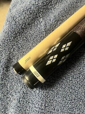 Rare Joss Custom Pool Cue, Super Sharp Points. Amazing Veneers.-image