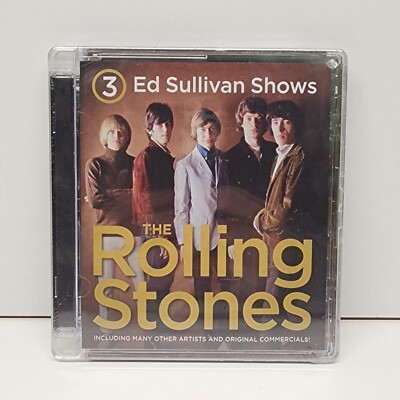 The Rolling Stones / 3 Ed Sullivan Shows (DVD, 2011) Jagger  Classic Rock-image