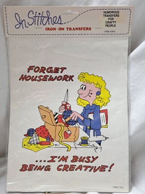 NIP●Vtg Iron-on