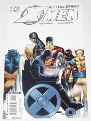 Astonishing X-Men 12 NM Joss Whedon John Cassaday 1st pr Professor X vs Danger-image