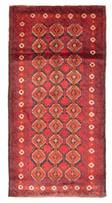 Vintage Hand-Knotted Area Rug 3'3