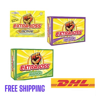 (20 boxes) 100% ORIGINAL / GRAPE / MANGO EXTRA JOSS ENERGY DRINK HALAL (Can Mix)-image