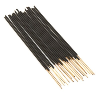 Baby Powder Scented Natural Joss Incense Sticks 11in Pk Extra Long Burn Time -image