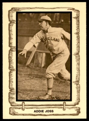 1983 CRAMER BASEBALL LEGENDS SERIES 4 #114 ADDIE JOSS CLEVELAND INDIANS-image