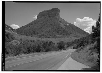 Mesa Verde National Park Main Entrance Road,Cortez,Montezuma County,CO,HABS,10-image