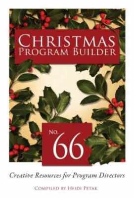 Christmas Program Builder #66: Creative - Paperback, by Petak Heidi - Good-image