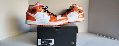 Size 10 - Jordan 1 Mid SE Electro Orange 2021-image