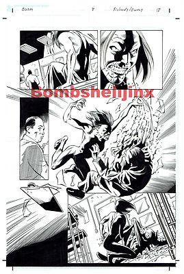 Dark Horse Joss Whedon's BUFFY 9 #8 Page 18 Original Art -- Richards  and Owens-image