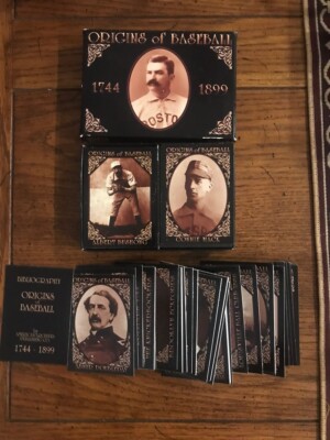 Addie Joss Baseball Card From 1991 Origins Of Baseball (5562)-image