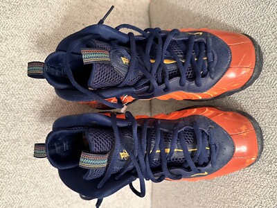 Size 5.5 (GS) - Nike Air Foamposite One Mid Rugged Orange-image