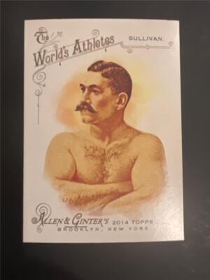 2014 Topps Allen & Ginter #46 John L. Sullivan Boxer Visits White House 1887-image