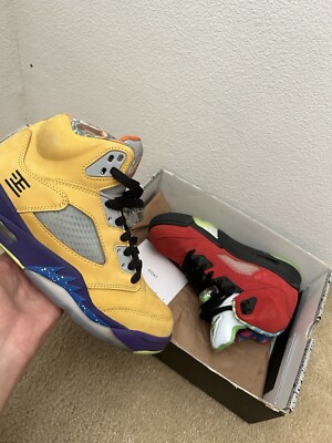 Size 5.5 - Jordan 5 Retro SE Solar Orange-image