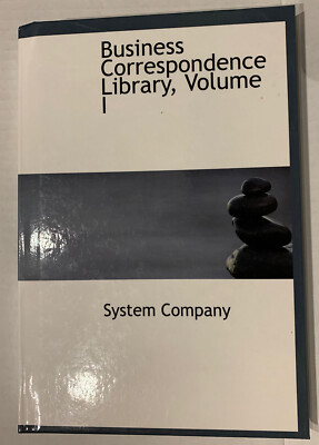 Business Correspondence Library by System Company (2008, Trade Paperback)-image