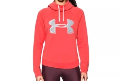womens Under Armour UA Sportstyle Favorite Fleece Hoodie size Small-image