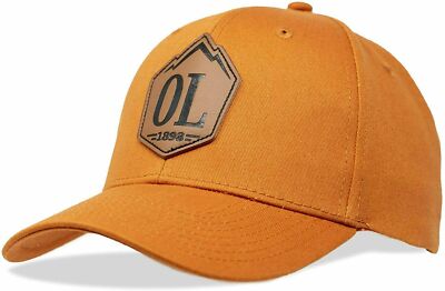Guide Life Cap Outdoor Life Logo, MID Profile, Full Back Orange NWT-image