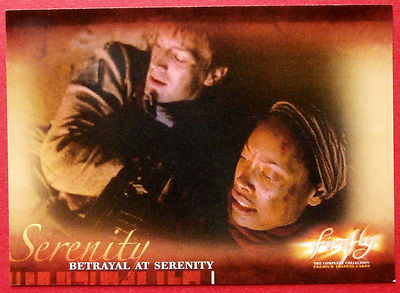 Joss Whedon's FIREFLY - Card #13 - Betrayal at Serenity - Inkworks 2006-image