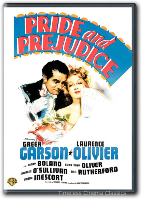 Pride and Prejudice DVD New Greer Garson Laurence Olivier Maureen O'Sullivan-image