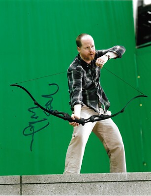 Joss Whedon Signed Avengers 10x8 Photo AFTAL-image