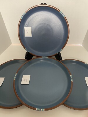 Dansk Mesa Sky Blue Dinner Plates Set 10-3/8