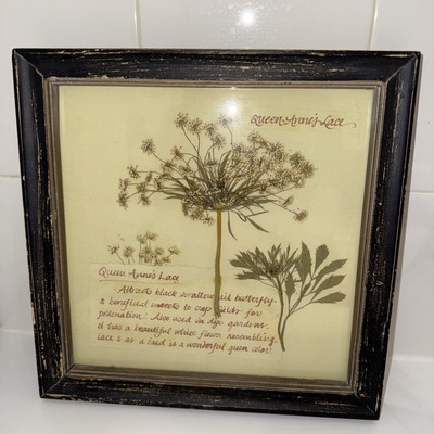 Botanical Wall Art Print Rustic Creative Co-op 10” X 10”-image