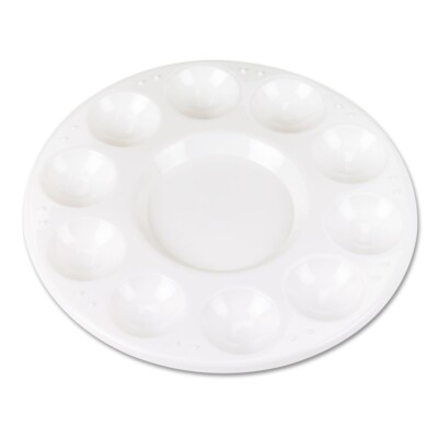 Creativity Street 5924 Plastic Paint Trays for Classroom - White (10/Pack) New-image
