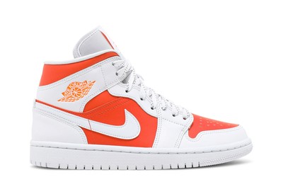Air Jordan Wmns Air Jordan 1 Mid SE 'Bright Citrus' CZ0774-800 New Size-image