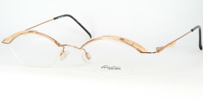 Voici Voila by ALPINA VV 057 3557 94 COPPER /MID ORANGE EYEGLASSES 48-18-135mm-image