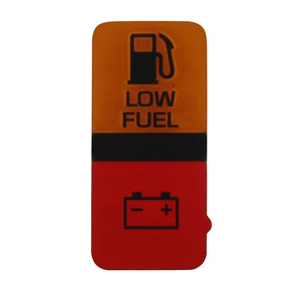 Low Fuel - Battery Center Gauge Warning Light Lens For 1980-1982 Corvette-image